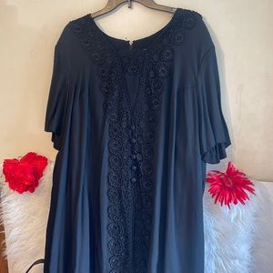 S L Fashion Midi lace Dress